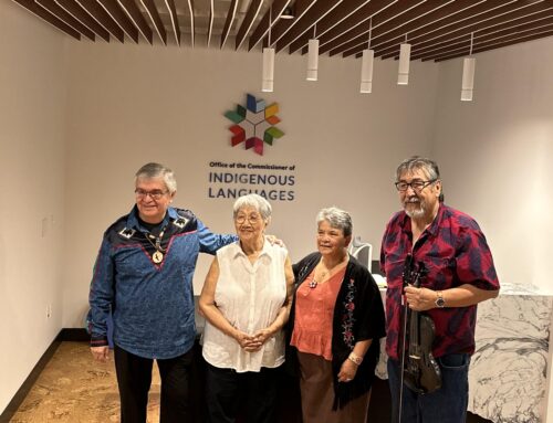 Office of the Commissioner of Indigenous Languages Celebrate Office Opening on National Indigenous Peoples Day
